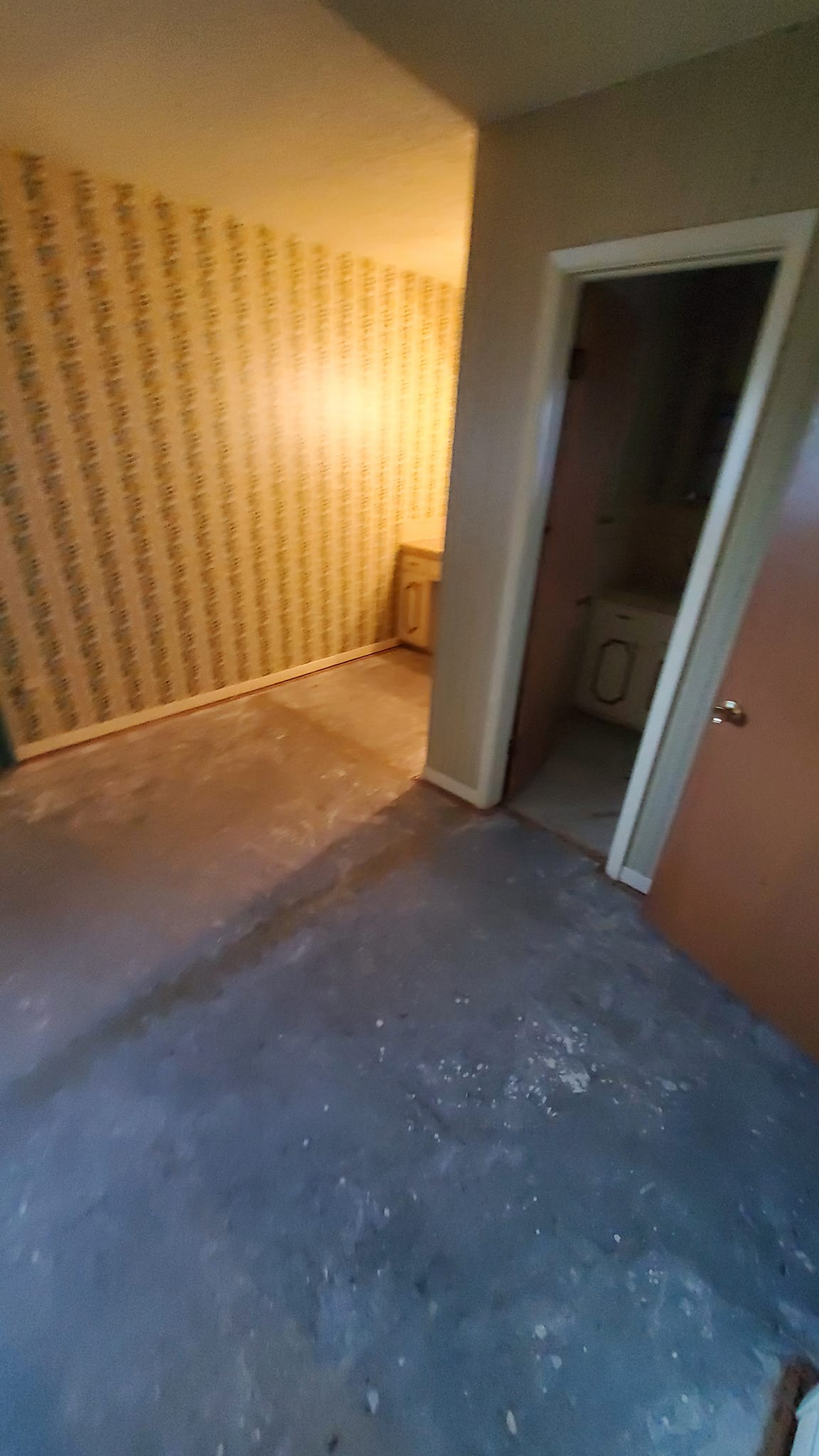 After restoration - clean and livable space